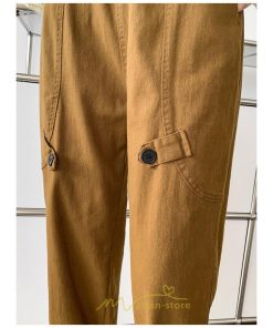 チノ・テーパード・ジョガー・スキニーパン | テーパードパンツ パンツ レディース ボトムス ストレッチ 美脚 コットン ハイウエスト 快適 楽チン 体型カバー 着痩せ 買い物 運動 部屋着 お出かけ スポーツ