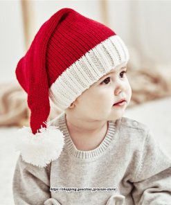 レディース | サンタ帽子 クリスマス 厚手 2022 サンタクロース 帽子 ふわふわ パーティー コスプレ サンタ 仮装 接客 子供 大人 イベント ニット 2type 親子