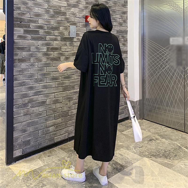 ワンピース | ゆるマタニティウェア レディース 着痩せ 夏 上品 妊婦服 大きいサイズ 体型カバー ゆったり ひざ下丈 マタニティ送料無料