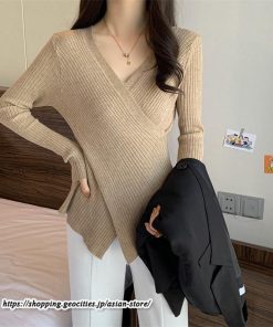ニット・セーター | カットソー ニット レディース リブニット 長袖 秋冬 春 トップス スリム ストレッチ インナー 無地 着痩せ 通学通勤 長袖カットソー 長袖ニット プルオーバー