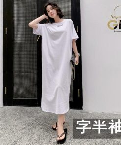 マキシ | ワンピース 半袖 長袖 レディース 秋物 夏服 Tシャツワンピース ロングTシャツ ミモレ丈 五分袖 ルームウェア 20代30代40代 ロングワンピース ストレート