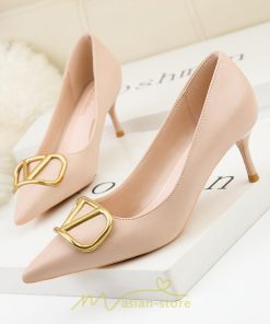 パンプス | ハイヒール 黒 ブラック ベージュ つや消し ヒール レディース ピンヒール ポインテッドトゥ セクシー 可愛い 高め OL 6センチ9.5センチ 通勤 女性