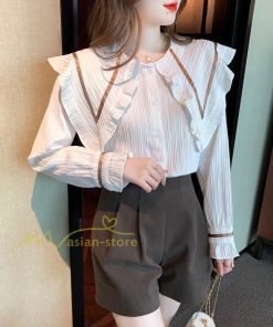 シャツ・ブラウス | ブラウス トップス プリーツ オフィスカジュアル 通勤 レディース 韓国 ファッション カジュアル エレガント 細身 優雅 着痩せ 通勤 オシャレ 上品 OL 着回し