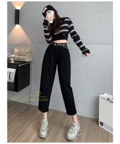 ワイドパンツ | レディース ロング丈 ストリート風 ロングパンツ シンプル 秋冬コーデ 体型カバー ウエストゴム お出かけ ポケット ハイウエスト ゆったり