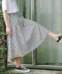 スカート | チェック柄 ロング丈 フレア ボトムス レディース フェミニン デイリー 上品 20代30代40代50代 カジュアル 着痩せ お出かけ 体系カバー 通勤通学 夏物
