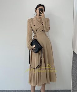 マキシ | プリーツワンピース ワンピース 長袖 レディース マキシ丈 ロング丈 秋新作 秋服 エレガント 20代30代40代 フォーマル 人気 ファッション 上品 着痩せ 通勤通学