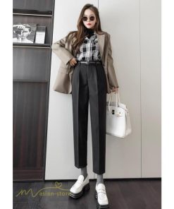 チノ・テーパード・ジョガー・スキニーパン | パンツ レディース 秋冬 コーデ ビジネスパンツ ロング丈 着痩せ テーパードパンツ OL ビジネス ラシャ 大きいサイズ カジュアル 冬 お出かけ パンツ 秋 無地