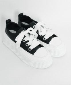 シューズ | 厚底スニーカー レディース ローカット靴