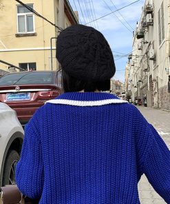 ベレー帽 | ニットレディース帽子 3色