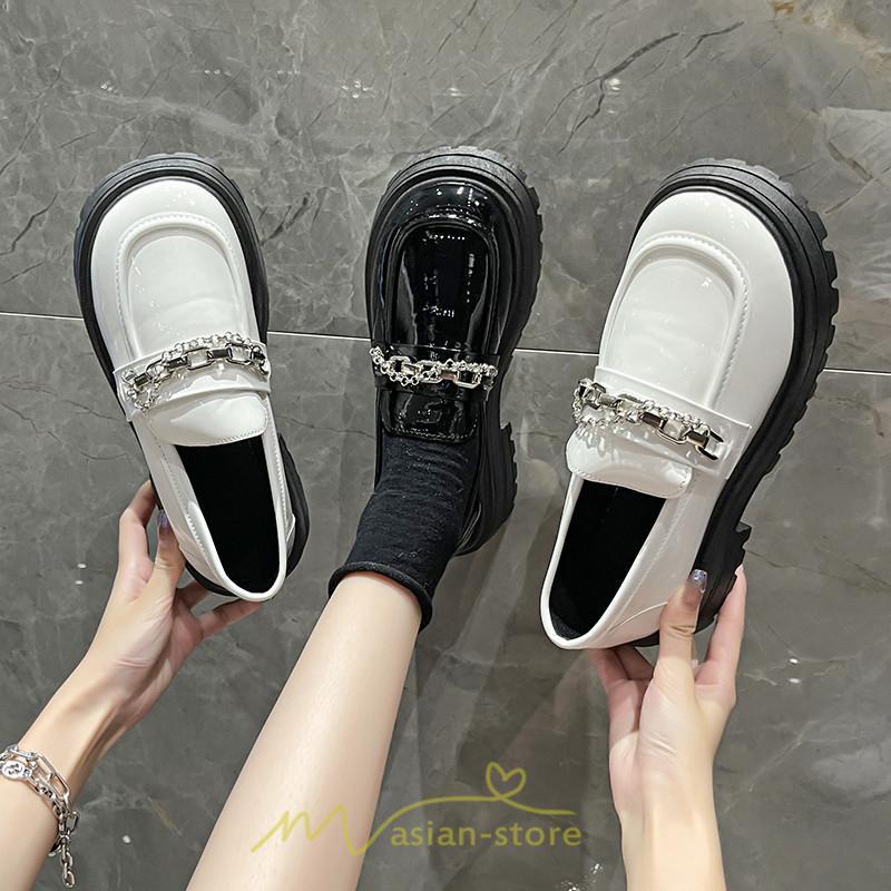 ローファー | 学生 女子 レディース 通学 通勤 学生靴 学校 軽量 パンプス 韓国風 歩きやすい 春 夏 秋 冬 卒業 厚底 入園 疲れない 入学 卒園 2022新作