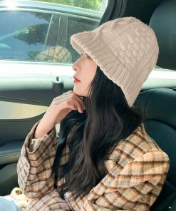 ニット帽 | ニットハット レディース 編み 韓国風