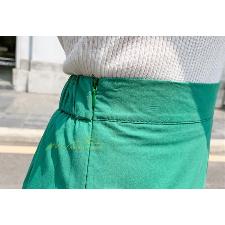 スカート | ボトムス レディース きれいめ 40代 30代 春秋 ロング丈 綿おしゃれ カジュアル 無地 通勤 OL 韓国風 通学 不規則 お出かけ 夏物 上品 着痩せ