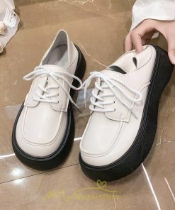 ローファー | レディース 学生靴ひも 編み上げ 厚底 コスプレ 学生靴 通学 疲れにくい 歩きやすい おしゃれ 痛くない 10代20代30代40代