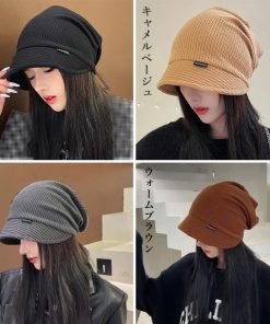 ニット帽 | ニットキャスケット レディース 防寒対策