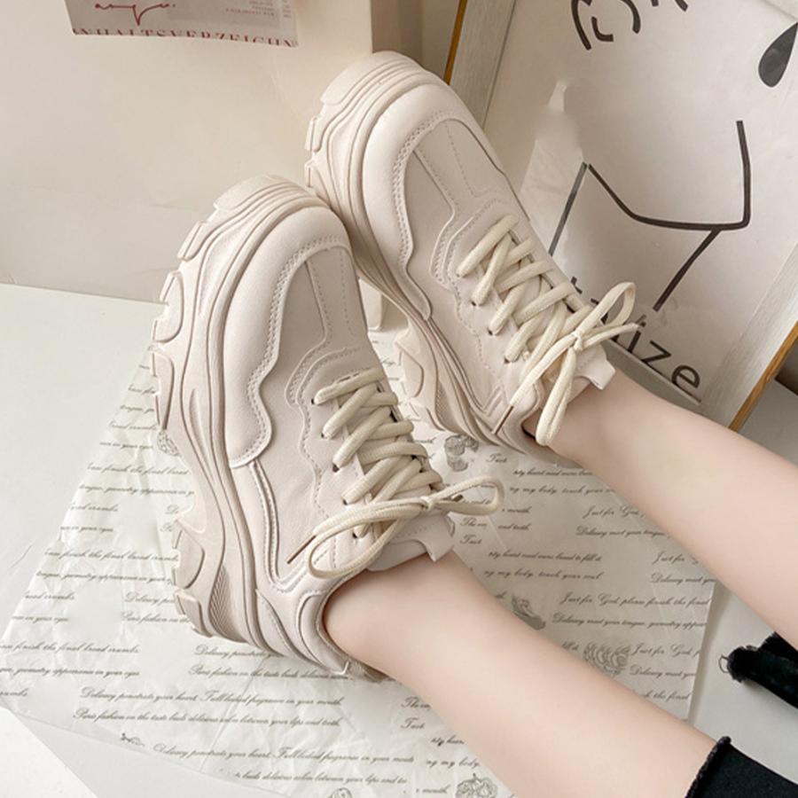 シューズ | 厚底スニーカー レディース ローカット