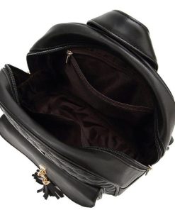 リュック | タッセル付き ミニおしゃれ マザーズキルティング デイバッグ レディース バックパック レザーリュックバッグ