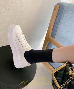 スニーカー | シューズ レディース 靴 レディースシューズ 帆布 カジュアルシューズ おしゃれ ズック靴 美脚 厚底2022 歩きやすい 厚底 春夏