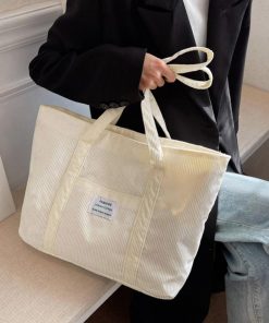 トートバッグ | コーデュロイ 大容量カバン