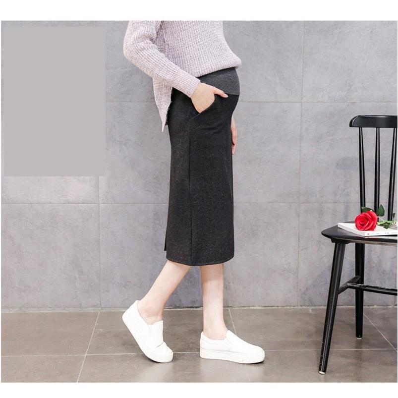マタニティ | マタニティスカート 調整可 産前産後 妊婦妊娠 ミモレ丈スカート ママスカート 膝丈 秋服 レディース 秋スカート スカート マタニティウェア 腹包み 秋冬