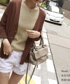 ニット・セーター | ニット サマーニット 春 無地 トップス リブニット タンクトップ レディース