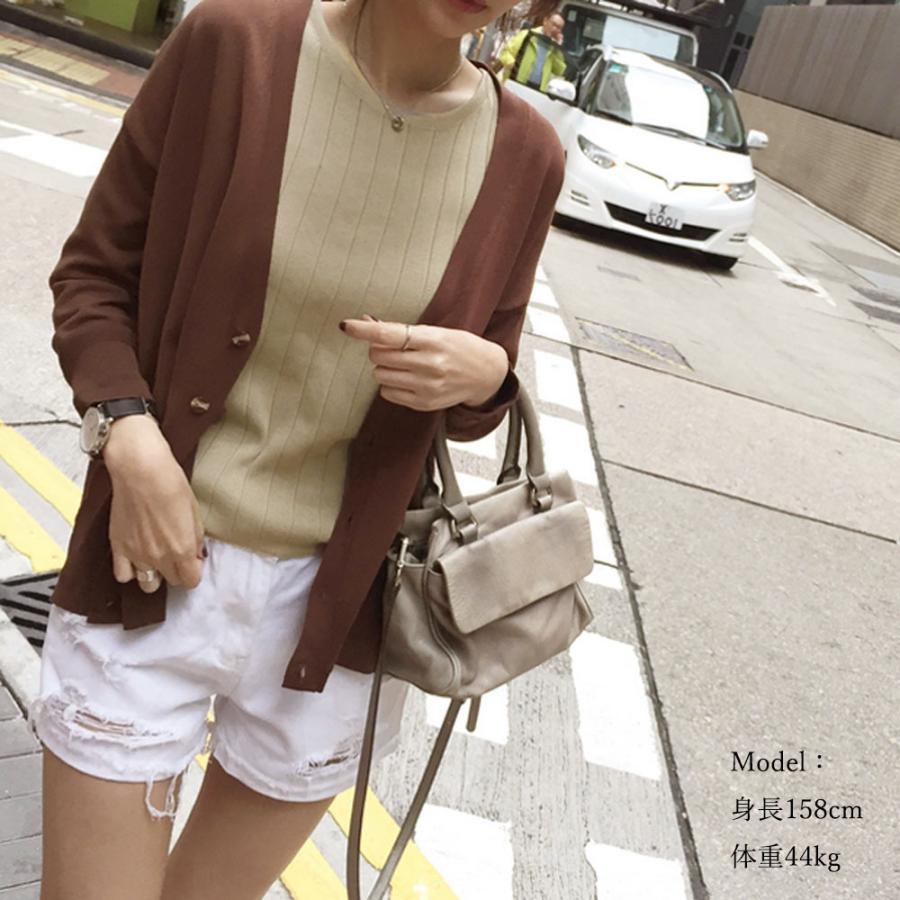 ニット・セーター | ニット サマーニット 春 無地 トップス リブニット タンクトップ レディース