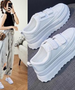 ショートブーツ | 厚底スニーカー韓国風ボリュームソール春夏