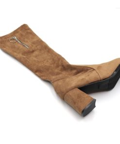 ムートンブーツ | ジョッキーブーツ 秋冬 美脚 ハイヒール レディース ニーハイブーツ ロング丈ブーツ