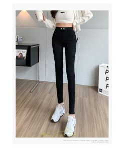 チノ・テーパード・ジョガー・スキニーパン | スキニー パンツ ロングパンツ レディース ボトムス レギンスパンツ ストレッチ 秋 カジュアル ロング丈 着痩せ 10代20代30代40代50代 冬