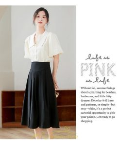 スカート | フレア ロング丈 膝丈 オフィス レディース 送料無料 20代 30代 40代 50代 レディースファッション 通勤 美脚 OL ビジネス オフィス お出かけ 面接