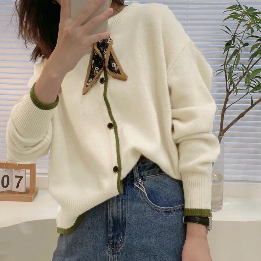 ニット・セーター | 韓国風 ニットカーディガン レディース
