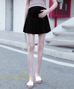 スカート | ミニマタニティウェア レディース プリーツ可愛い 夏 マタニティきれいめ マタニティ おしゃれ ウエスト調整 マタニティ