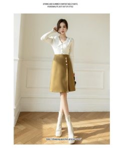 スカート | ミモレ丈ひざ丈レディース 無地 きれいめ 30代 40代 50代 着やせ 上品 通勤 通学 ラシャ キレイめ 2022新作 ハイウエスト 暖か 秋冬