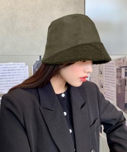 帽子 | バケットハット ボア スエード調 帽子