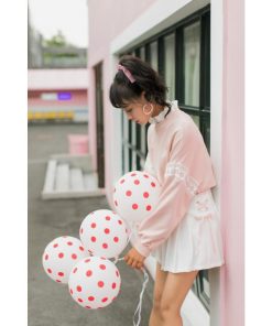 スカート | プリーツミニサマー夏服 リボン付き 可愛い 裏地付き 安全性 女の子