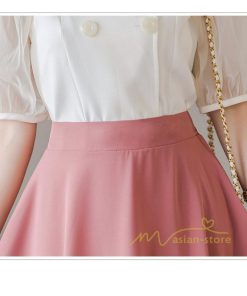 スカート | 膝丈 春秋 無地 フレアレディース ミディアム丈 ペンシルミモレ 黒 大人 20代 30代 40代 上品 OL エレガント 母 ママ