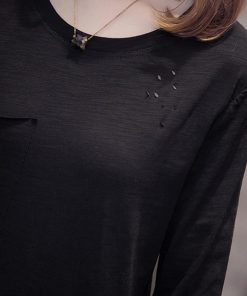 シャツ・ブラウス | Tシャツ 長袖 レディース 韓国風 ロンｔ春