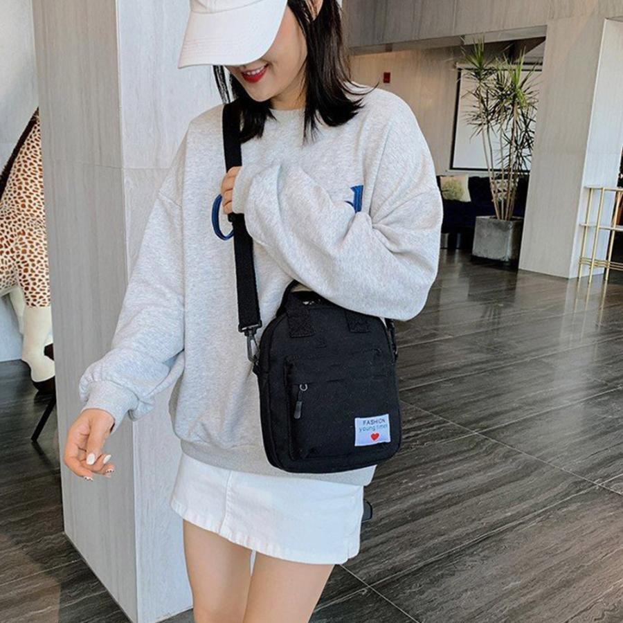 ショルダーバッグ | ミニ トートバッグ 小さめ 2way ボディバッグ 斜めがけ レディース スクエアバッグ かわいい 大人 キャンバスバッグ