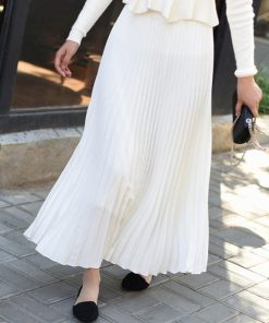 ロングスカート | プリーツスカート レディース 春夏秋冬 マキシスカート ハイウエストスカート 大人