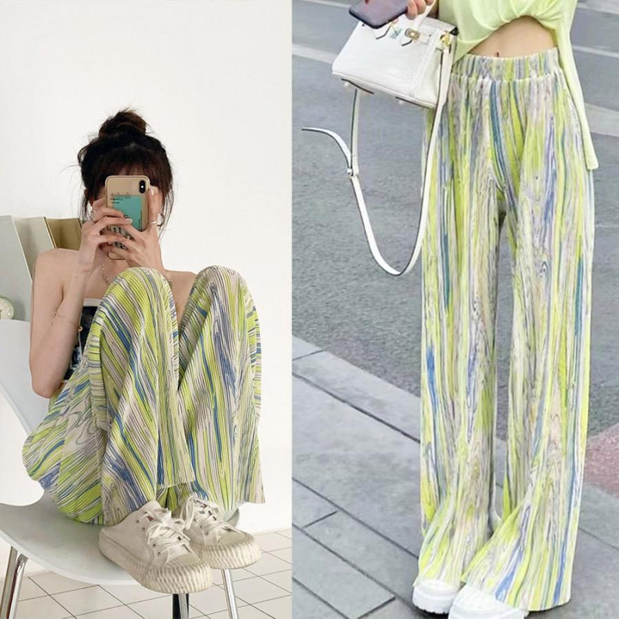 サルエルパンツ | ワイドパンツ ロングパンツ 接触冷感 夏