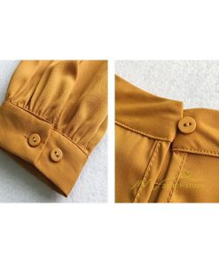 在庫ある | 長袖ブラウス レディース 秋物 シャツレディース ブラウスシャツ オフィス シフォンブラウス 30代40代50代 リボン トップス フェミニン フリル 3色 OL