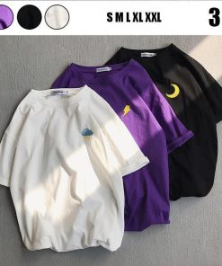 Tシャツ | Tシャツ メンズ 半袖 無地 レディース 天気 刺繍 カジュアル シンプル 夏新作 ゆったり 半袖カットソー 夏 大きいサイズ 2022 ゆったり ファッション