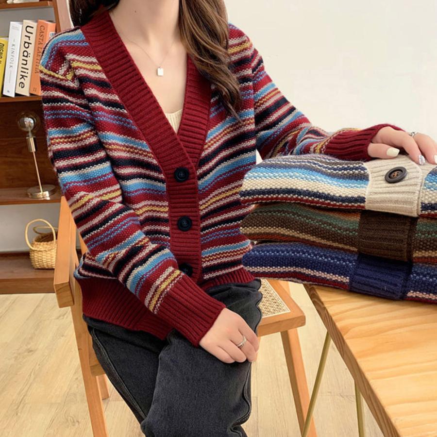 ニット・セーター | ニットカーディガンレディース韓国トップス