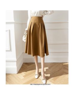 スカート | ロング丈 ミモレ丈 フレアロングAライン通勤 20代 30代 40代 50代 コーデ 着痩せ 高見え 送料無料 きれいめ