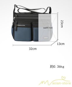 メンズバッグ | ショルダーバッグ 斜めがけバッグ ボディバッグ 撥水加工 軽量 大容量 トレンド 通勤通学 メンズファッション 肩掛けバッグ カジュアル