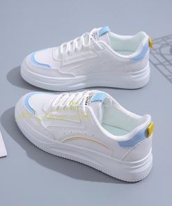 スニーカー | スニーカー　レディース レディースシューズ ローカット 靴 フラットシューズ ぺたんこ ウォーキングシューズ Pu革 美脚 厚底スニーカー 歩きやすい 厚底靴