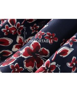 フレア | フレアワンピース レディース 大きいサイズ 膝丈ワンピース 長袖ワンピ 花柄 丸ネック 大人 二次会 パーティー フェミニン