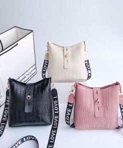 ショルダーバッグ | ミニクロコ型押し 春夏