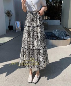 スカート | ロング 花柄 柔らか ボトムス レディース ロングマキシ丈 シンプル 無地 カジュアル 着痩せ コーデ 春 30代 秋20代 40代 夏 通勤通学 50代