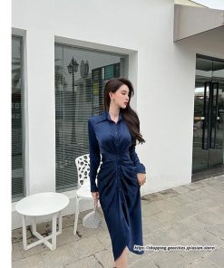 タイト | ワンピースタイトワンピース長袖 上品 セクシー高級感 ワンピース タイトワンピース シャツワンピース スリム 美ライン お呼ばれ エレガント シルエット