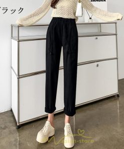 チノ・テーパード・ジョガー・スキニーパン | テーパードパンツ パンツ レディース ボトムス ストレッチ 美脚 コットン ハイウエスト 快適 楽チン 体型カバー 着痩せ 買い物 運動 部屋着 お出かけ スポーツ